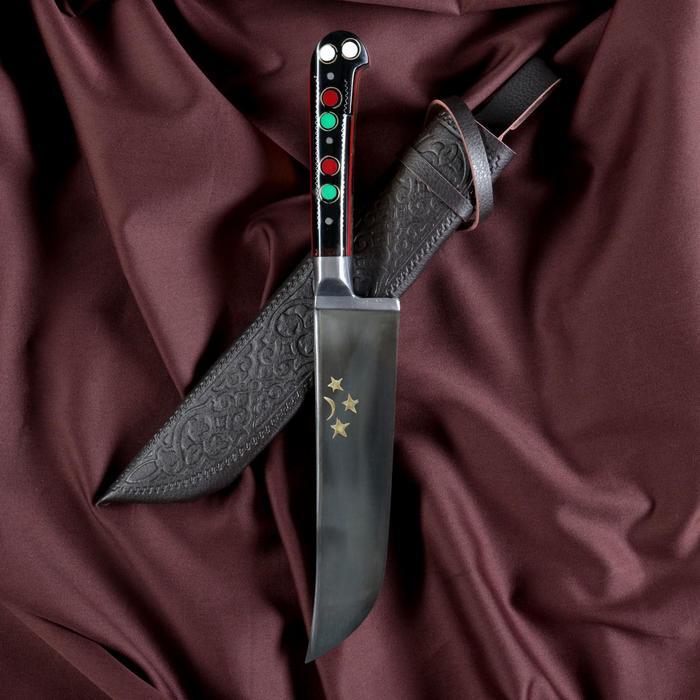 Купить Пчак Шархон, рукоять из оргстекла, гарда из латуни по низкой ...