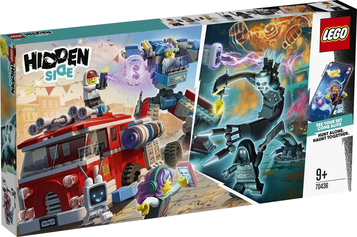 Конструктор LEGO Hidden Side 70436 Фантомная пожарная машина 3000