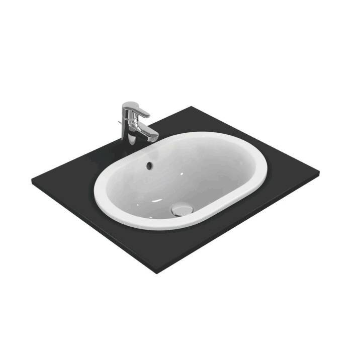 Умывальник мебельный CONNECT 55 без отверстий 2 величины Ideal Standard ...