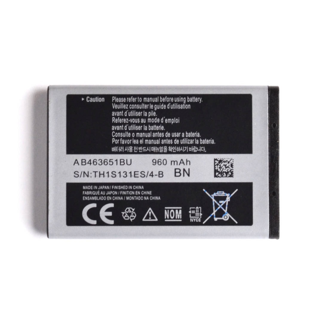 Аккумулятор для Samsung L700/B3410/B5310/C3200/C3222/C3312 (AB463651BU) -  купить с доставкой по выгодным ценам в интернет-магазине OZON (194676068)