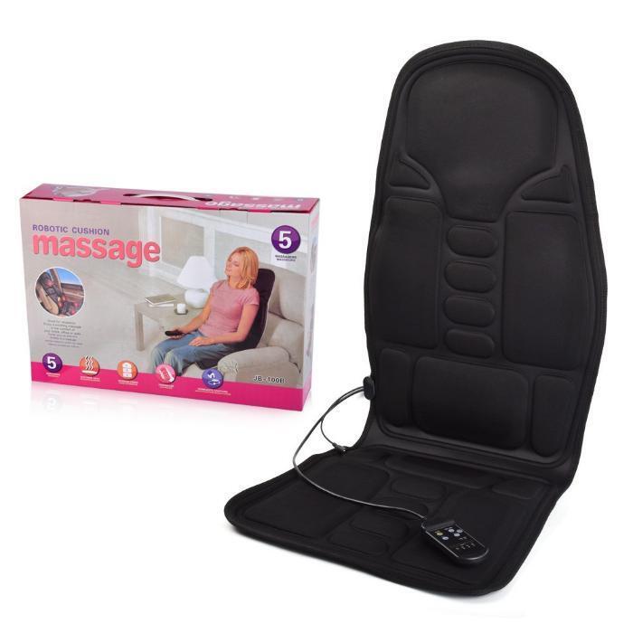 Массажная накидка с подогревом на пульте управления  Massage Robotic Cushion 5