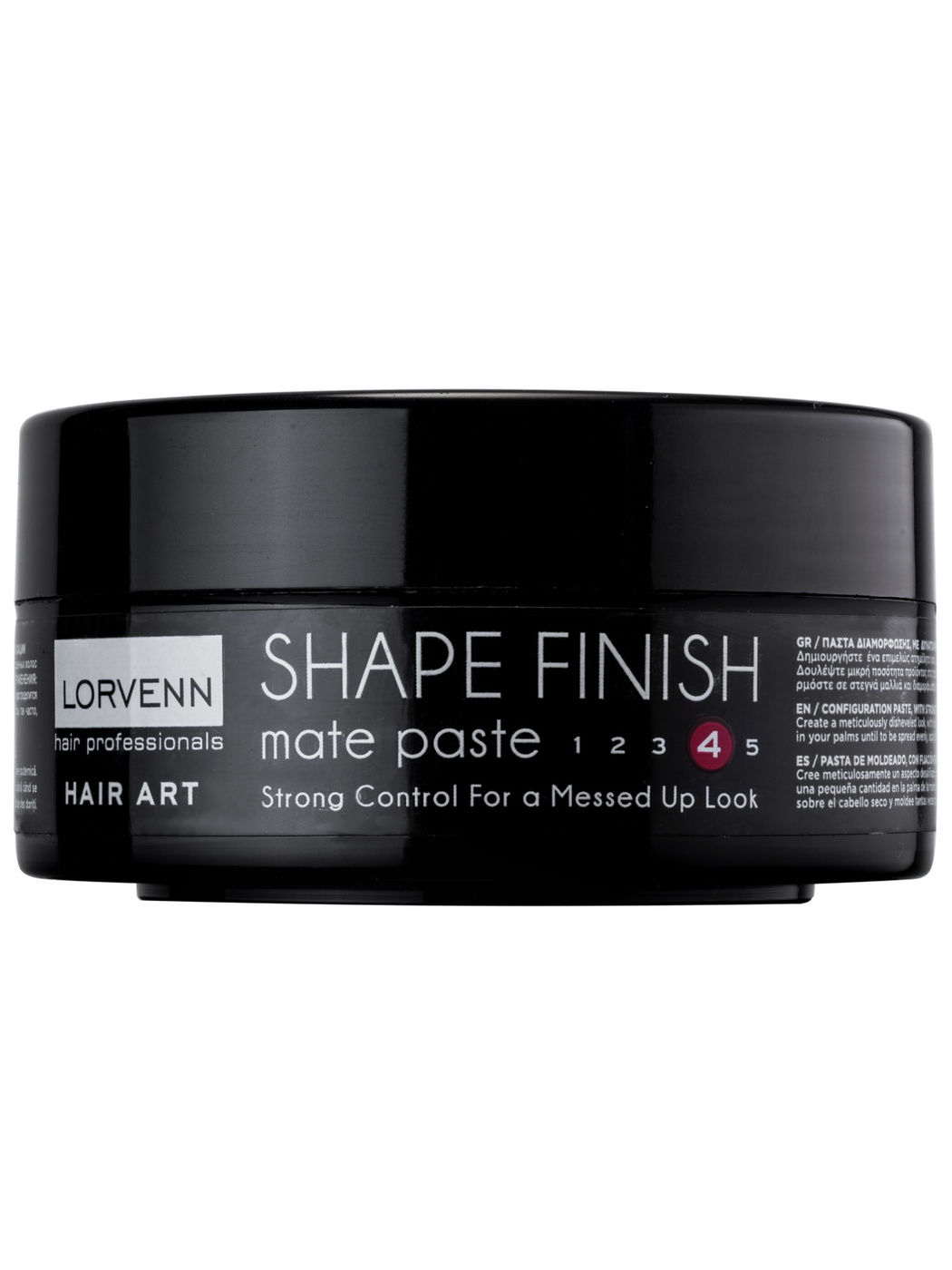 LORVENN HAIR PROFESSIONALS Паста HAIR ART сильной фиксации моделирующая Shape Finish 80 мл