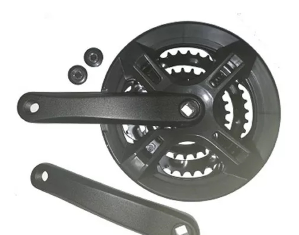 Система шатунов для велосипеда 26" длина 170мм на 28/38/48 зуб ...