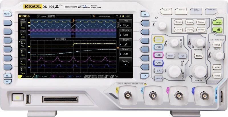 Rigol DS1104Z PLUS осциллограф цифровой