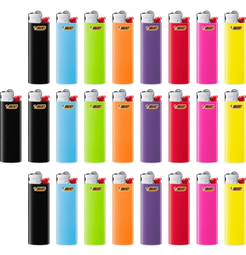 Зажигалка BIC J3, 25 шт - купить с доставкой по выгодным ценам в ...