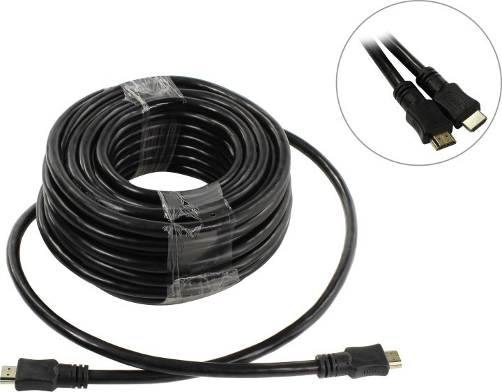 Кабель HDMI to HDMI Cablexpert CC-HDMI4-15M 19M-19M 15м ver1.4