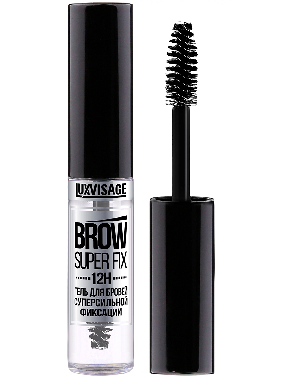 Гель для бровей LUXVISAGE BROW SUPER FIX 12H суперсильной фиксации 6 г