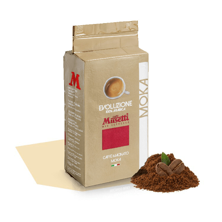 Кофе Musetti Evoluzione 100% Arabica, молотый, 250 г. — купить в ...