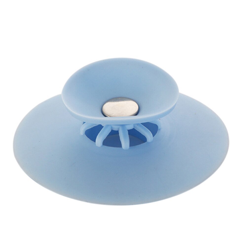 Пробка, заглушка, улавливатель волос для раковины, ванны, голубой ...