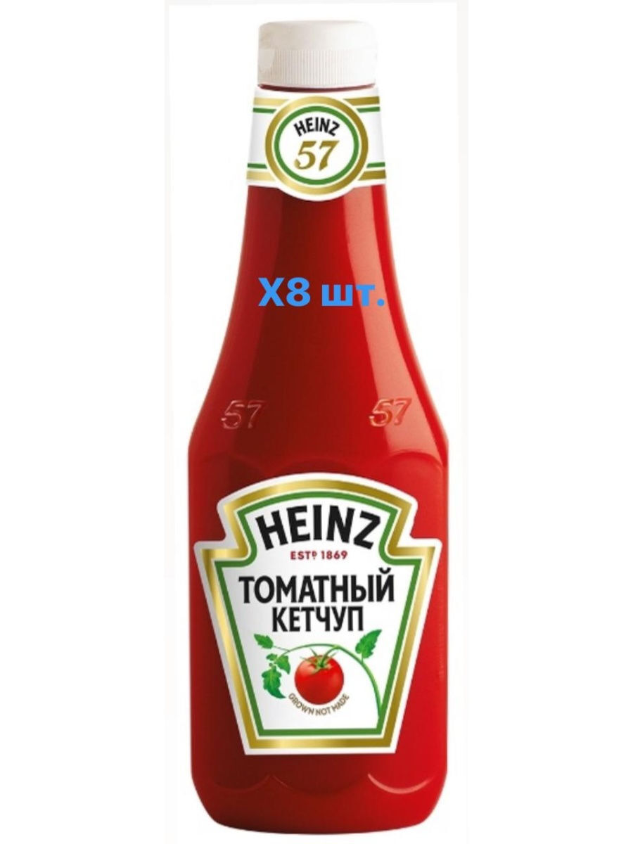 Heinz кетчуп Томатный, 1 кг. x8 шт. — купить в интернет-магазине OZON с ...