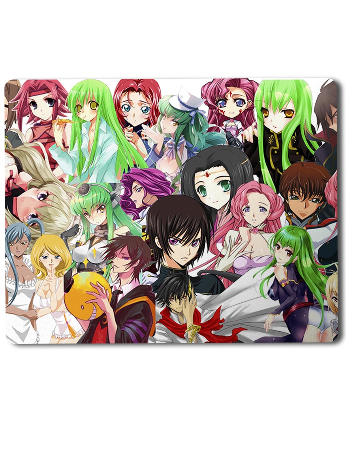 Геймерский коврик Код Гиас (Code Geass, аниме, персонаж, манга, девушка)-2