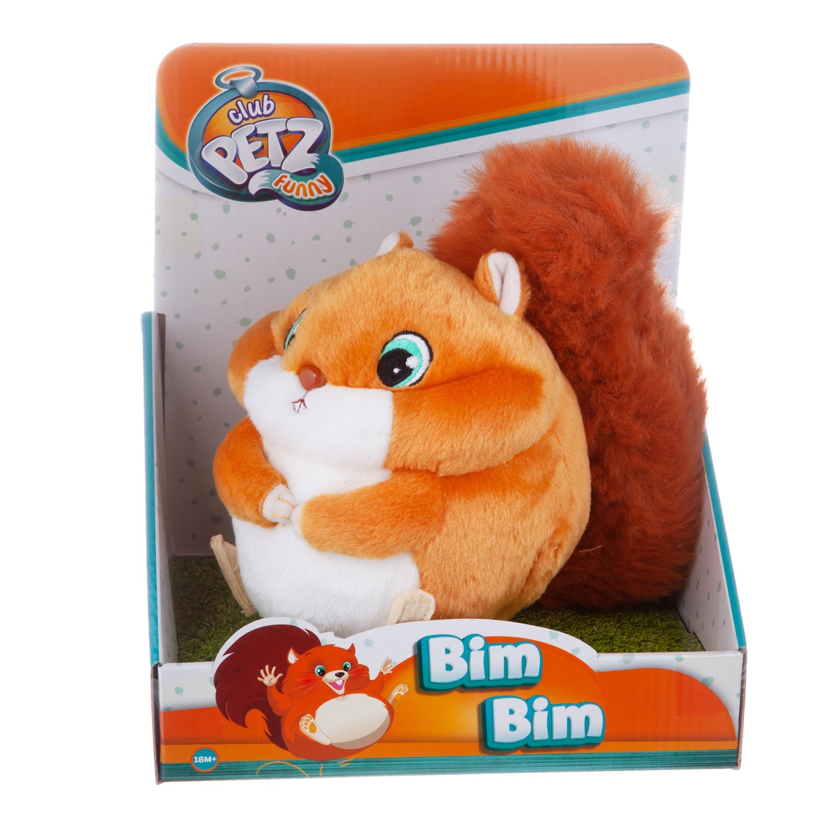 Игрушка интерактивная IMC Toys Club Petz Funny Белка Bimbim интерактивная ,  мягконабивная, со звуковыми эффектами - купить с доставкой по выгодным  ценам в интернет-магазине OZON (295800288)