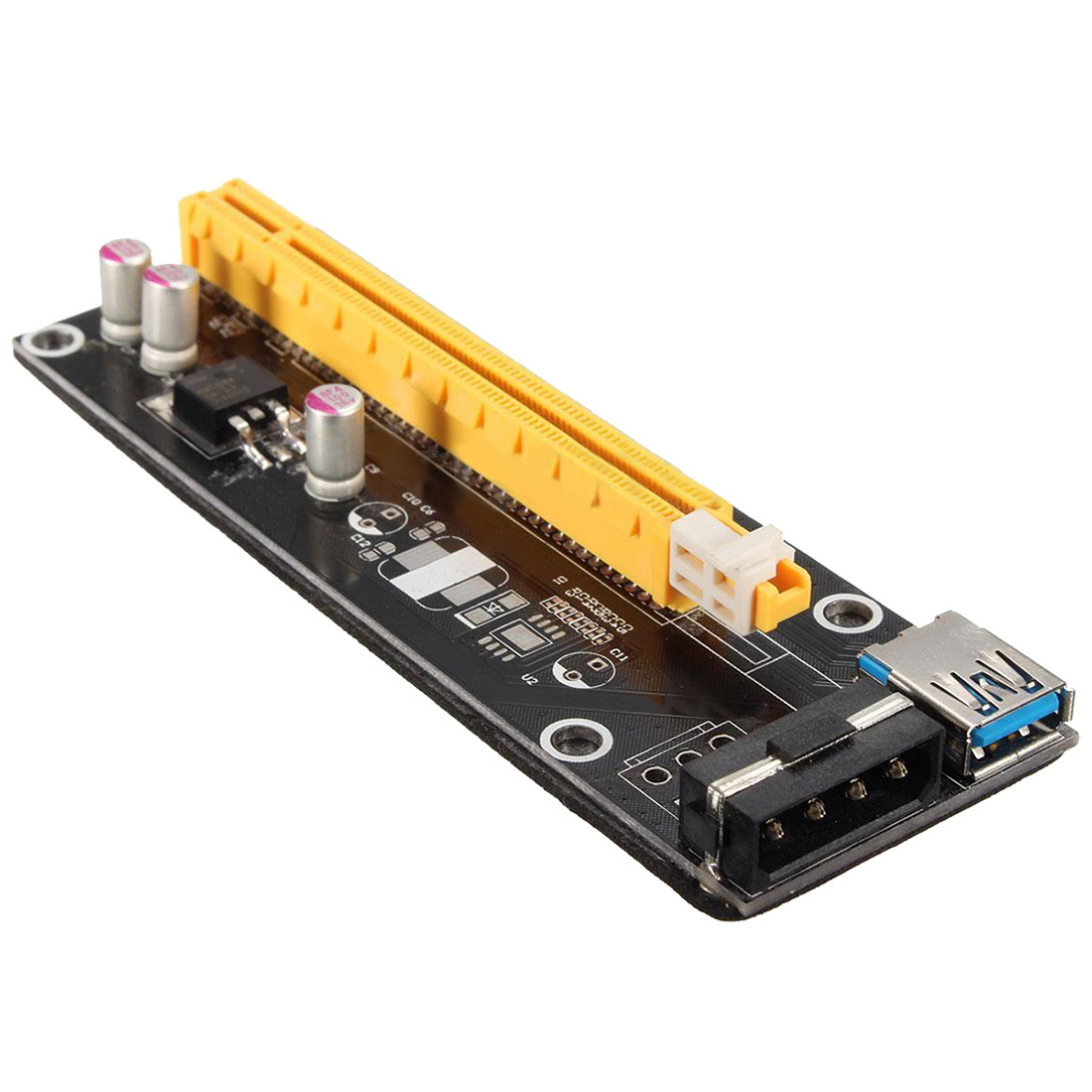 Расширение pci e x1. PCI x1. Переходник PCI-E на USB 3.0.