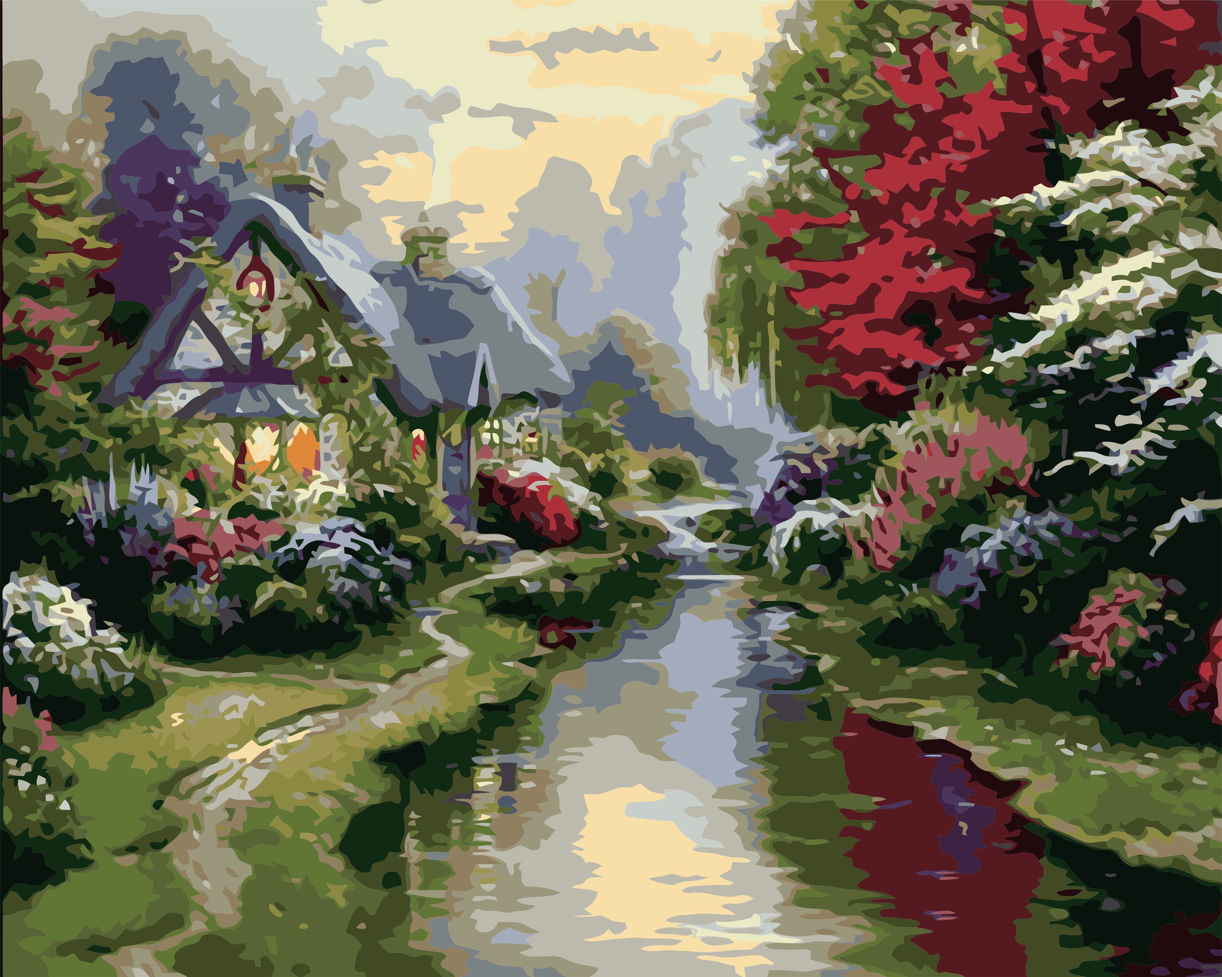 Thomas kinkade. Томас Кинкаде. Художник Томас Кинкейд. Томас Кинкаде художник сады. Художник Томас Кинкейд пейзажи.