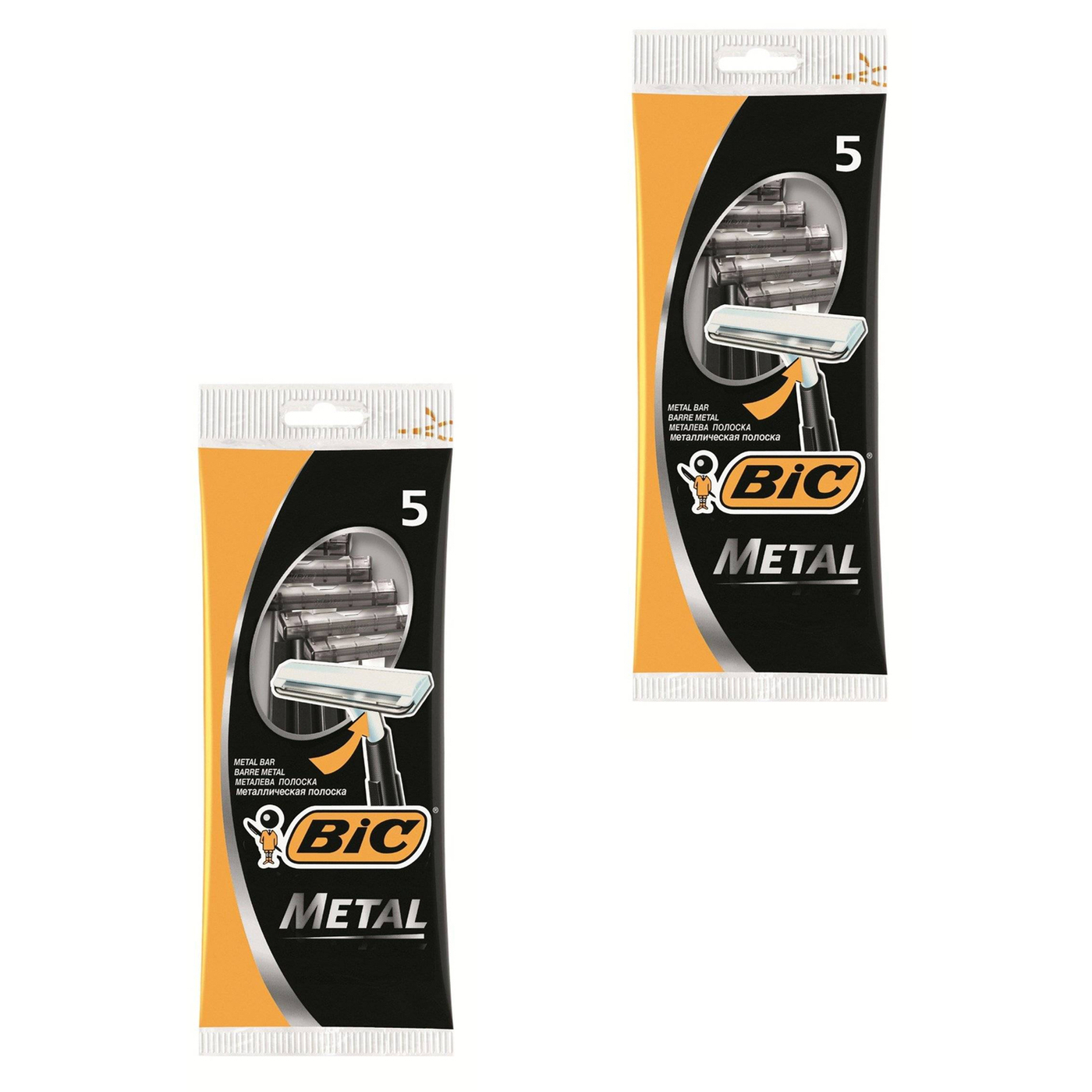 Станок для бритья одноразовый bic metal 10 шт