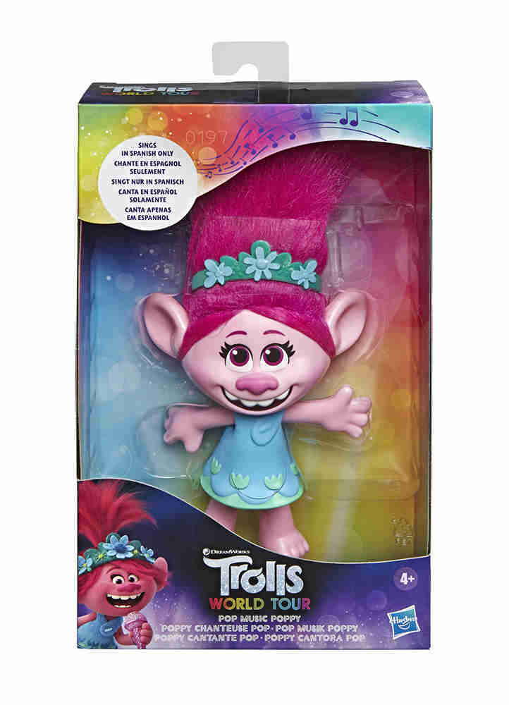 Trolls Игрушка фигурка тролли поющая Розочка 7219 - купить с доставкой ...