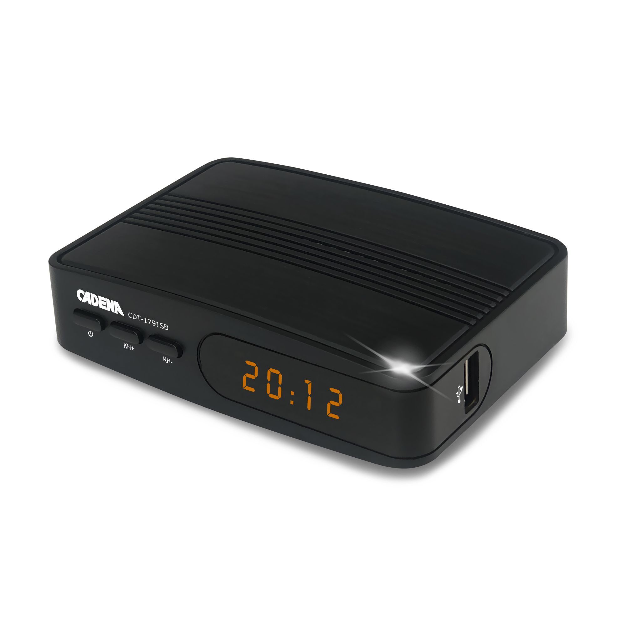 ТВ ресивер Cadena CDT-1791SB , черный — купить в интернет-магазине OZON ...