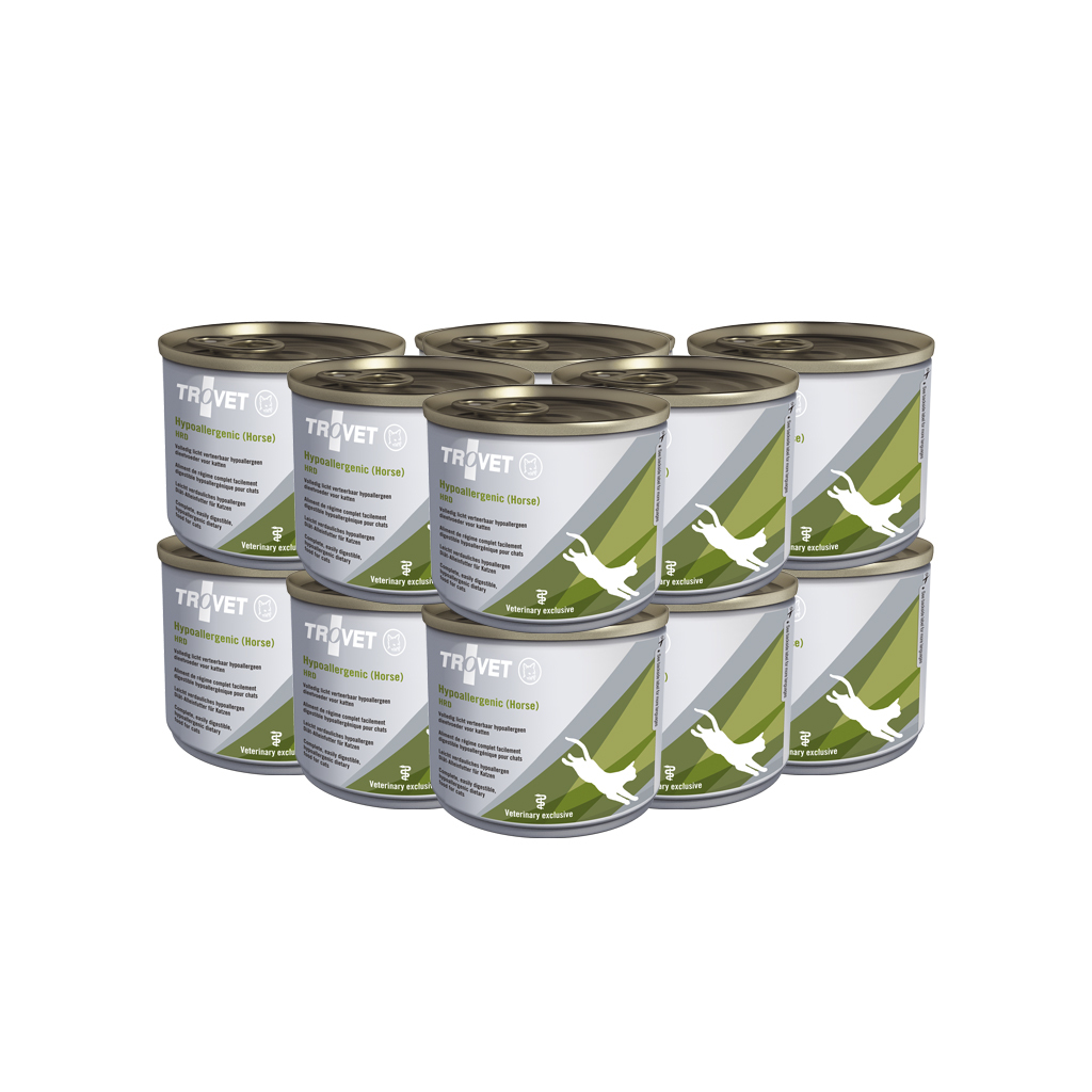 Гипоаллергенные консервы для кошек Trovet Hypoallergenic HRD (конина ...
