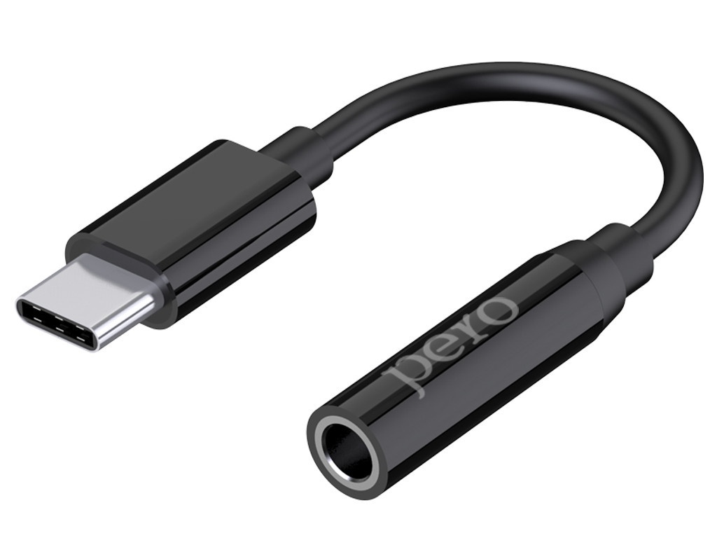 Кабель Greenconnect AD04 USB TypeC Mini Jack 3.5mm Black PRAD04TJBK