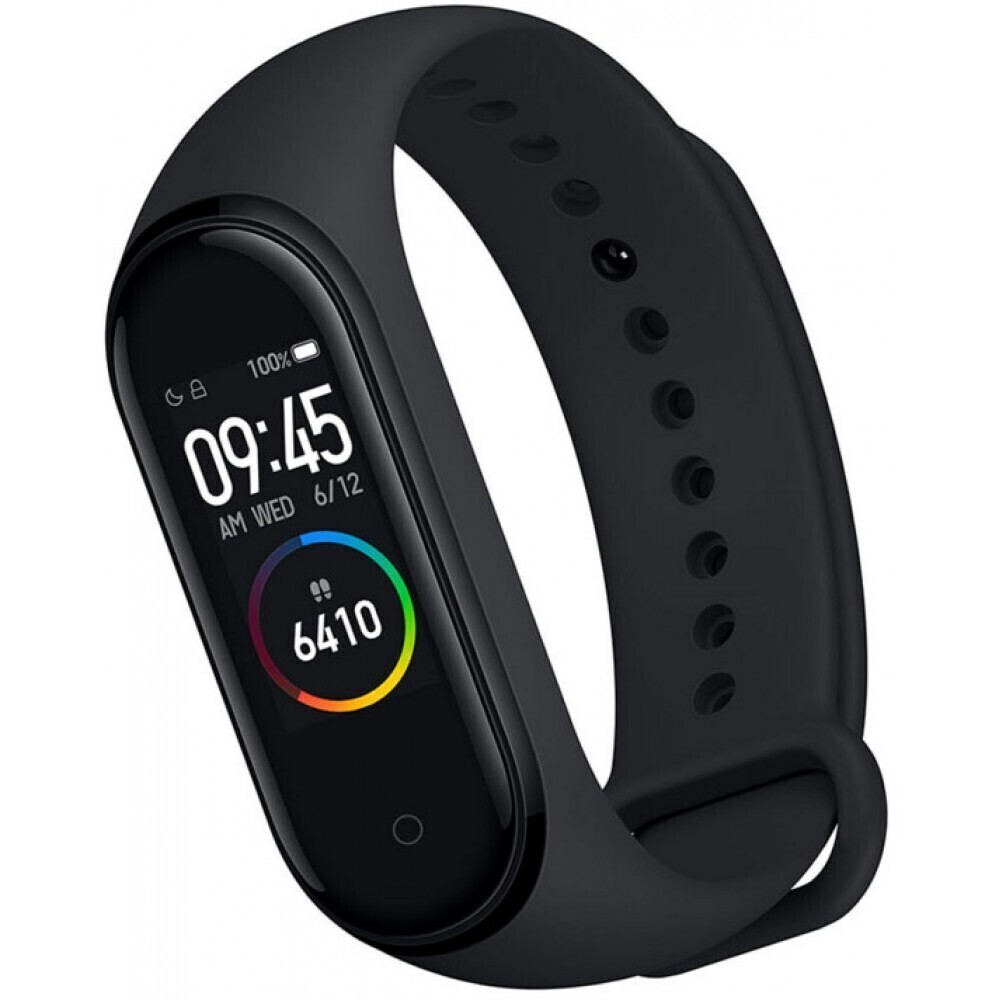 Фитнес-браслет Xiaomi Mi Band 5 черный - купить с доставкой по выгодным  ценам в интернет-магазине OZON (337778475)