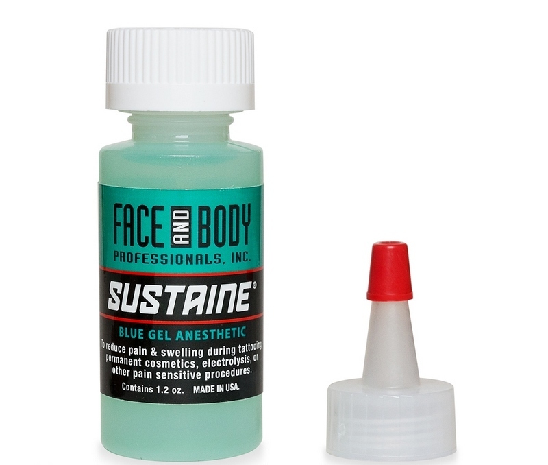 Анестетик SUSTAINE BLUE GEL ANESTHETIC (Сустаин) — купить в интернет