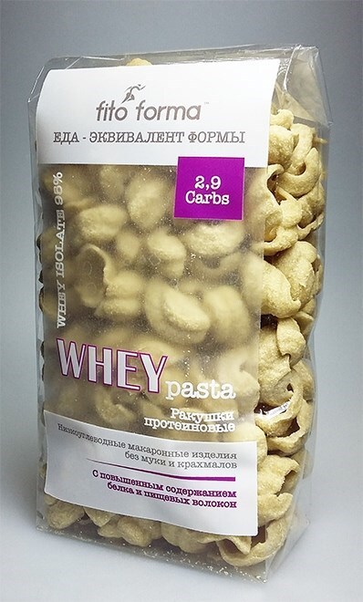Fito Forma Макароны протеиновые WHEYpasta Ракушки, 160 г — купить в ...