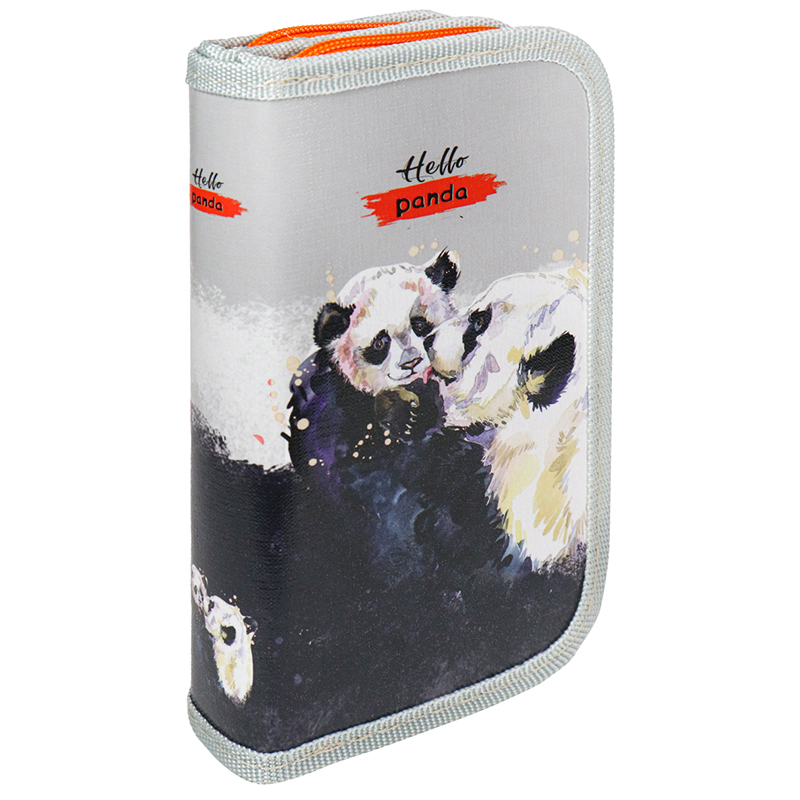Пенал, Profit, двухсекционный, средний, панды, ламинированный картон. - купить с доставкой по выгодным ценам в интернет-магазине OZON (347105362)