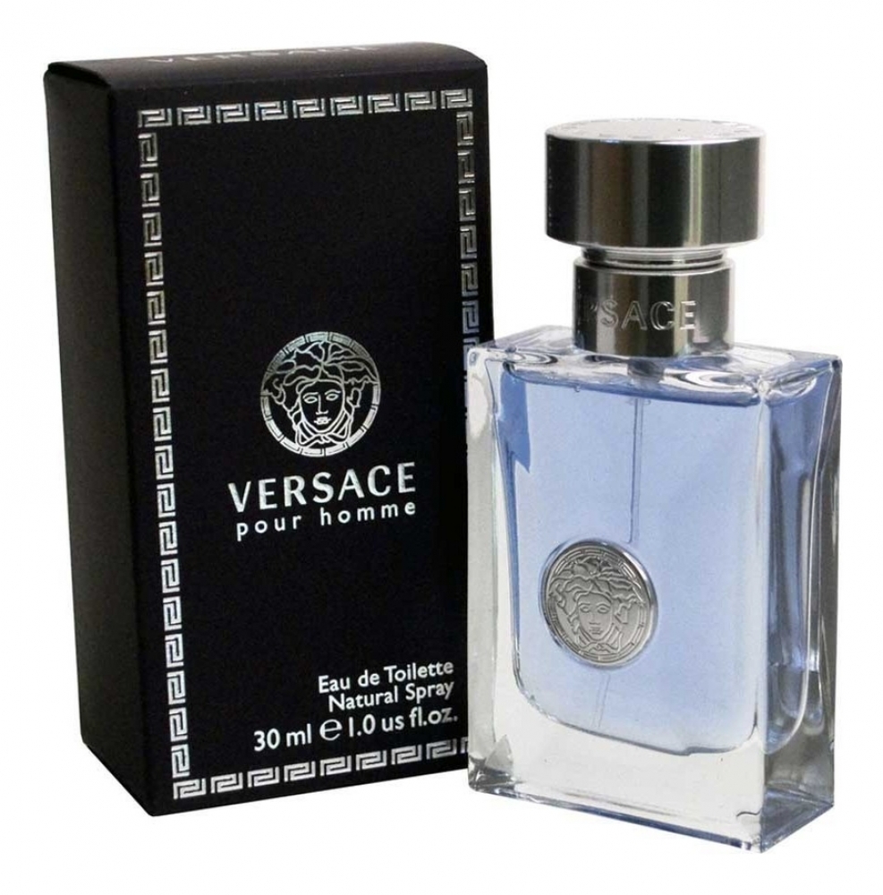 Versace Pour Homme версаче пур хом мужской фужерный цитрусовый аромат eau  de toilet edt Туалетная вода 30 мл (177314656)