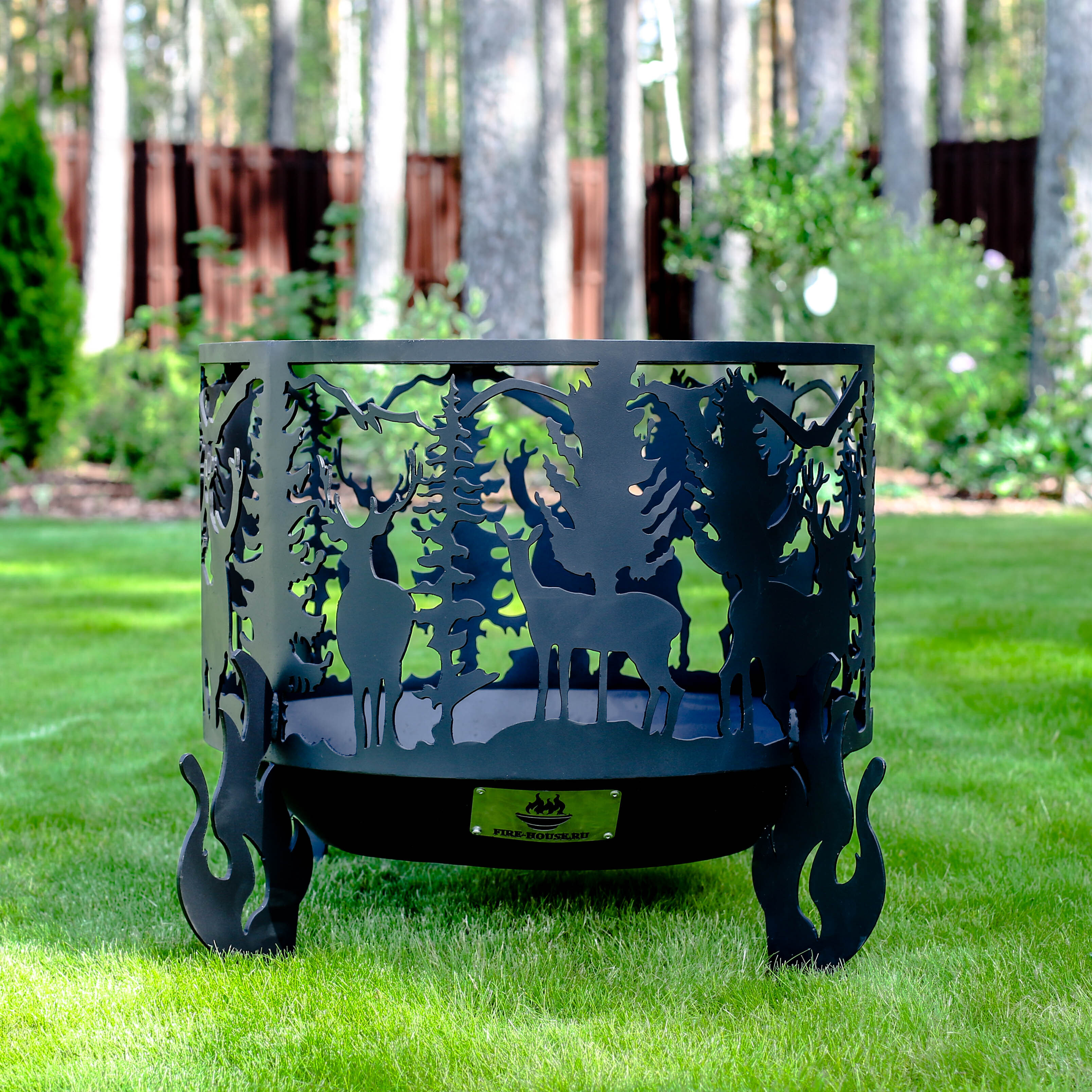 Костровая чаша на участке