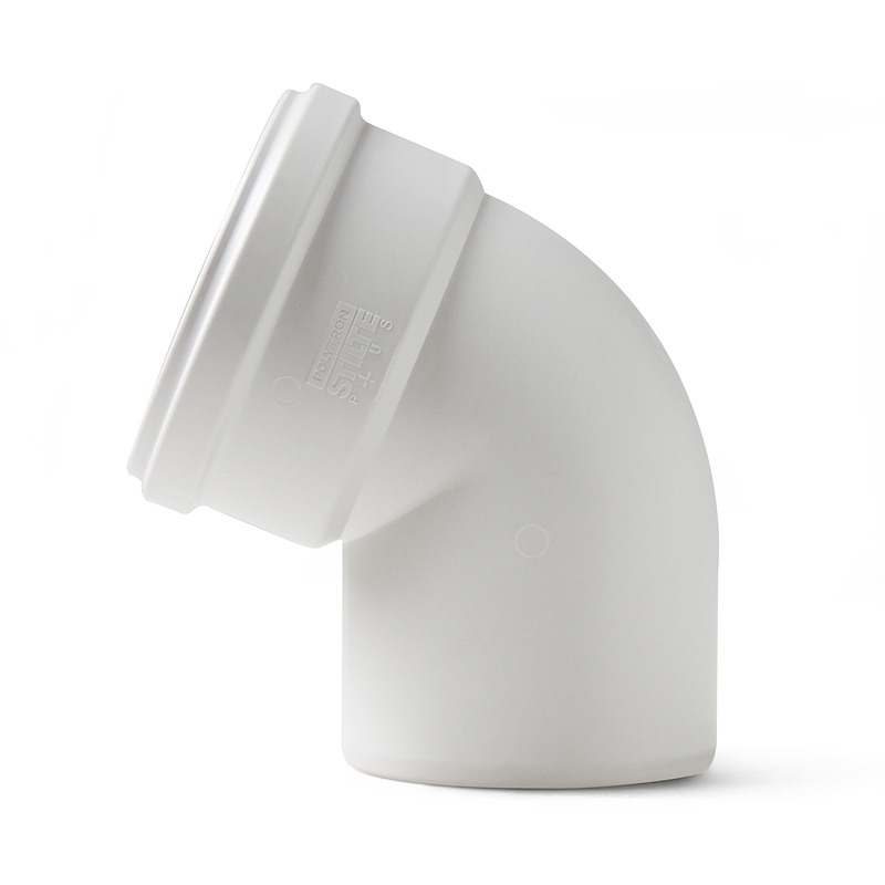 Отвод ПП 58/45, светло-серый, Pro Aqua Stilte Plus STPL1005845 lnd ...