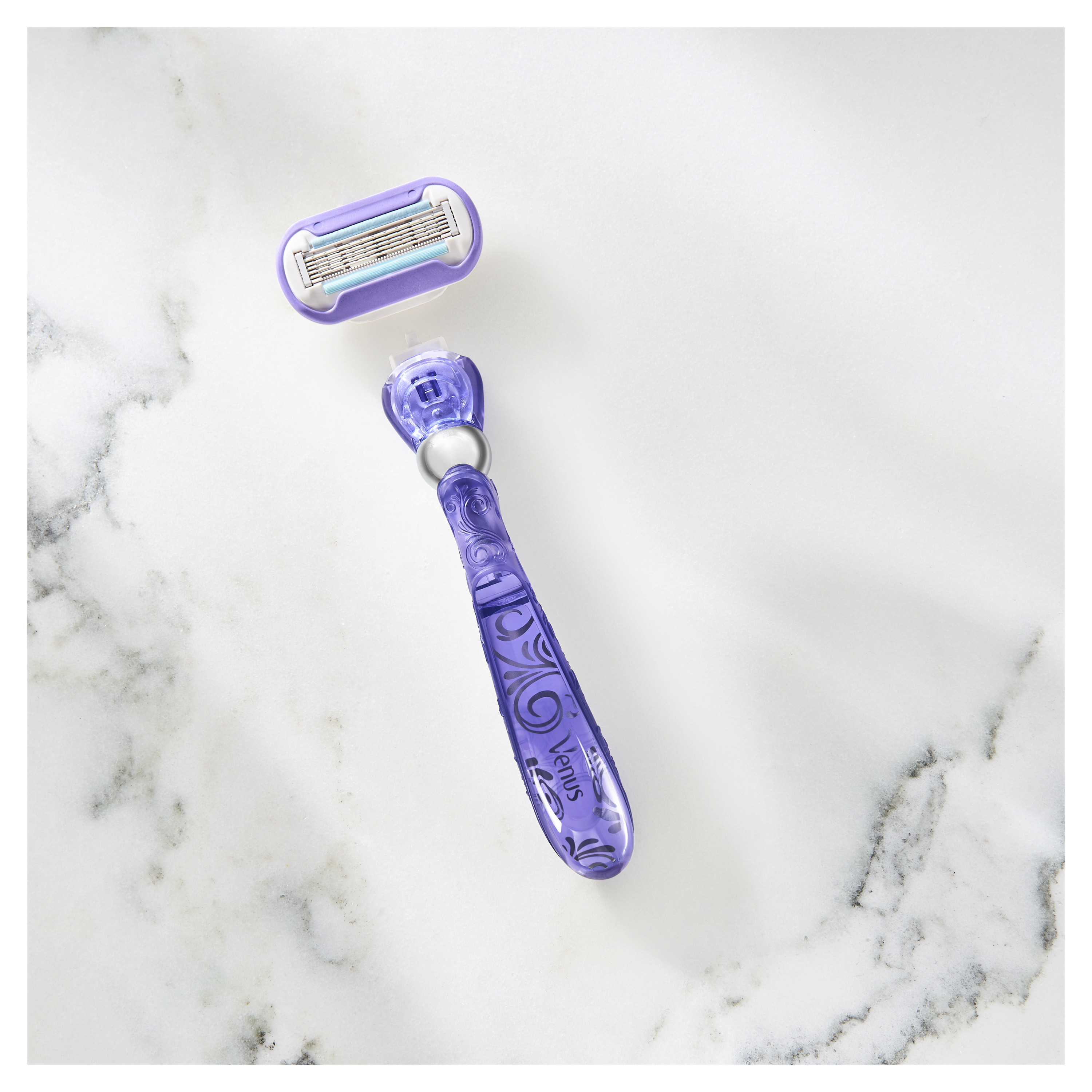 Бритвенный станок Gillette Venus Extra Smooth Swirl Бритва с 1 сменной ...