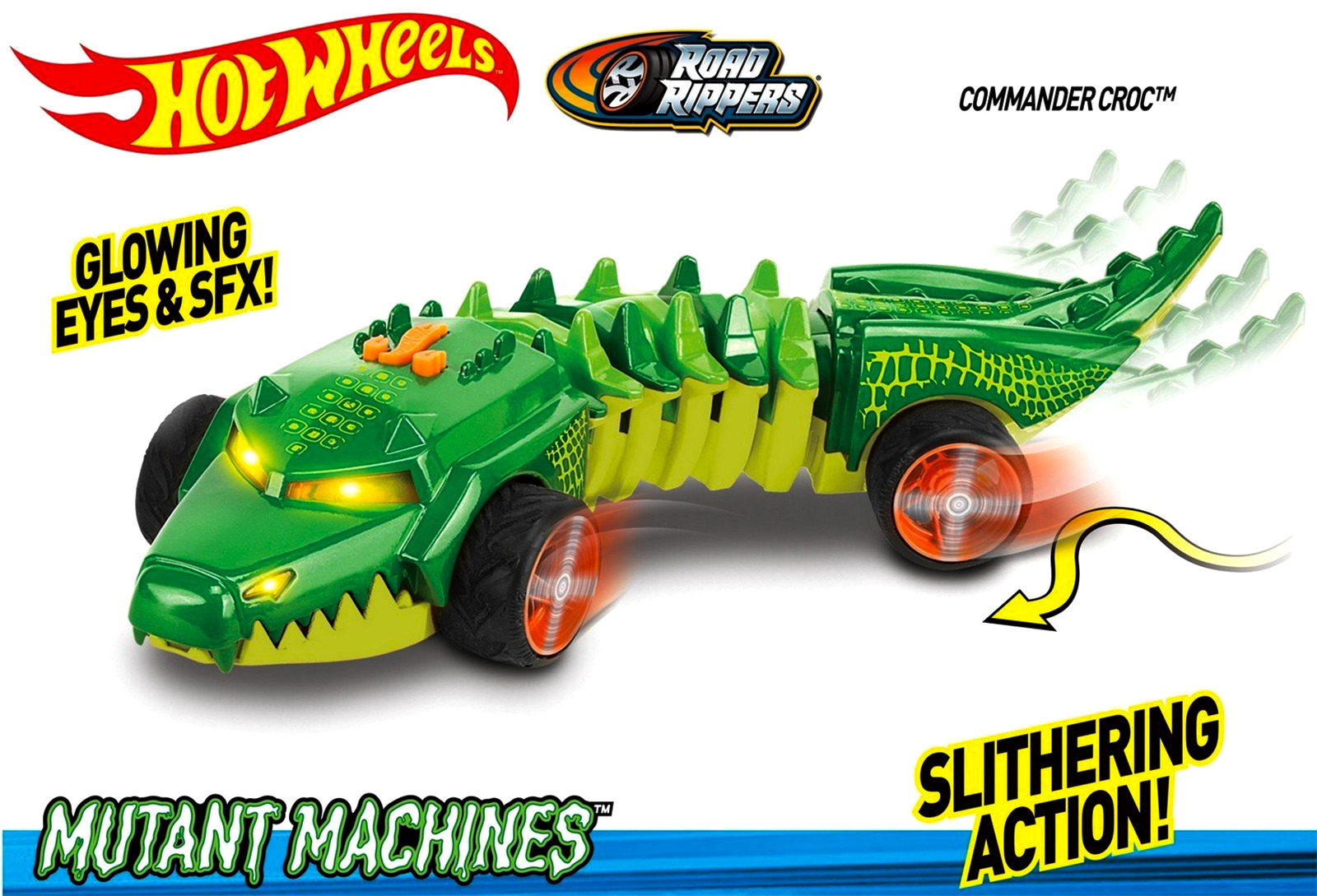 Hot Wheels Commander Croc машинка Mutant