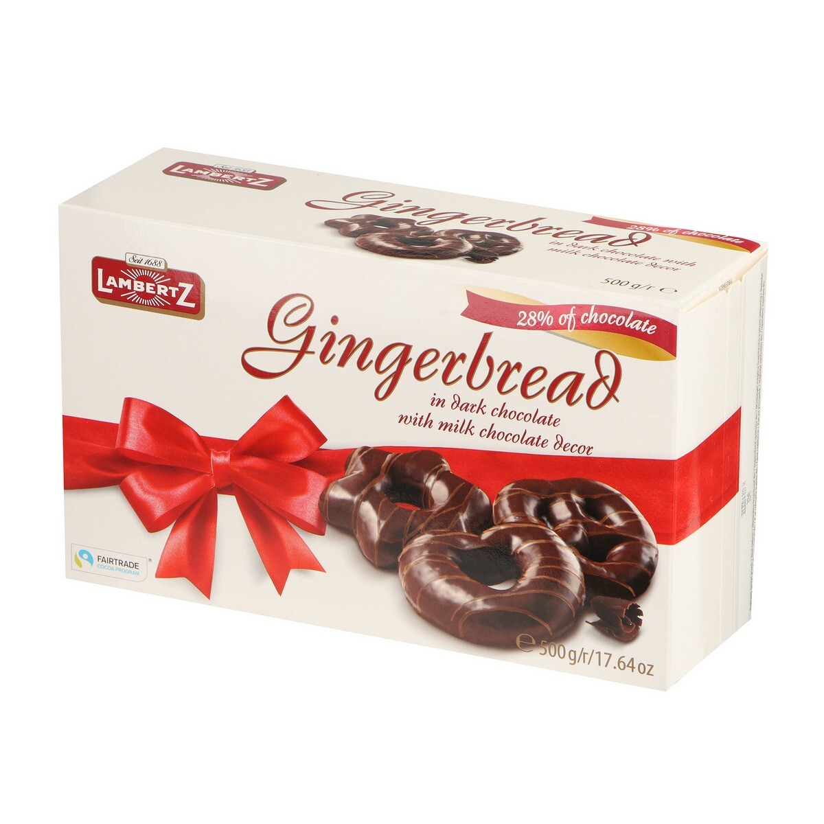 Пряники фигурные в шоколаде Lambertz Gingerbread, 500 г, Германия ...