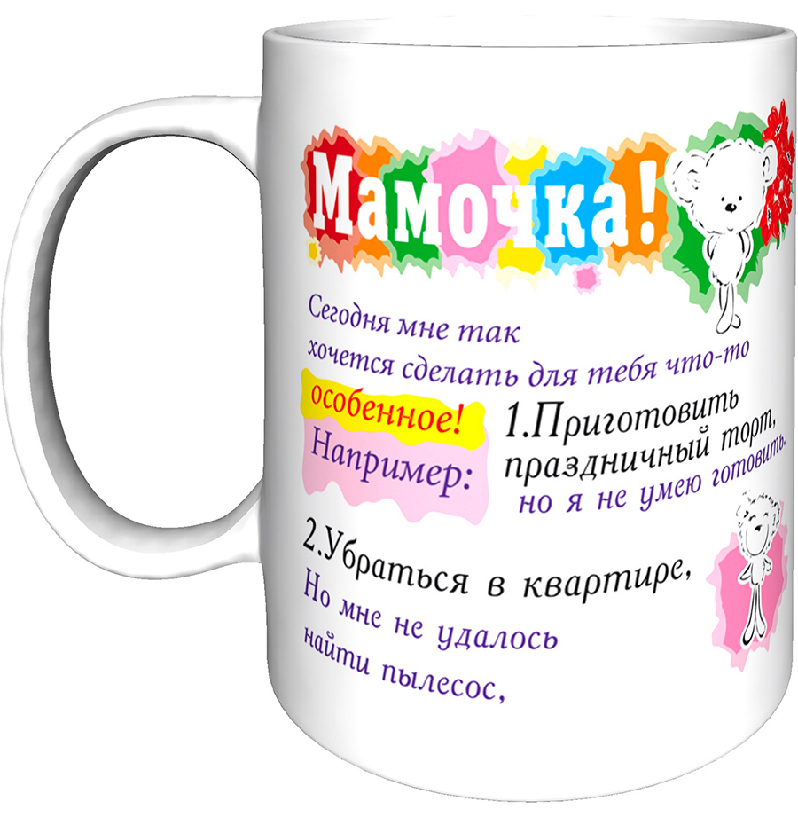 кружка для мамы на день рождения
