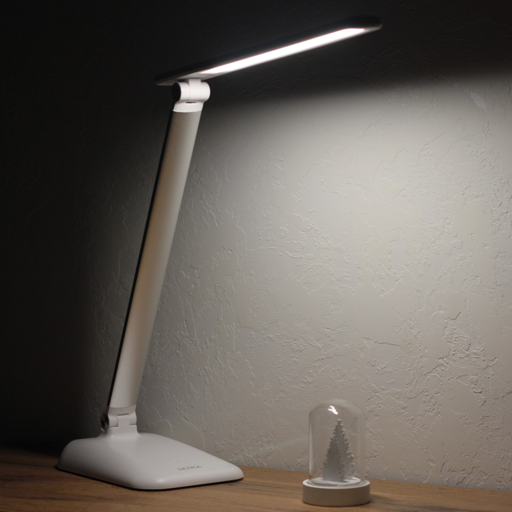 настольный светильник ultra light ul0136 5вт 220в led (чёрно-серебристый). настольные лампы ultra light kt 411. Ultra light kt008с. 6. светильник настольный ultra.