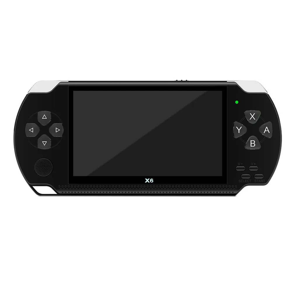 X6 4.3-дюймовый портативный игровой игрок Player Games 32bit 8 ГБ Поддержка  PSP Game - купить с доставкой по выгодным ценам в интернет-магазине OZON  (1294494683)