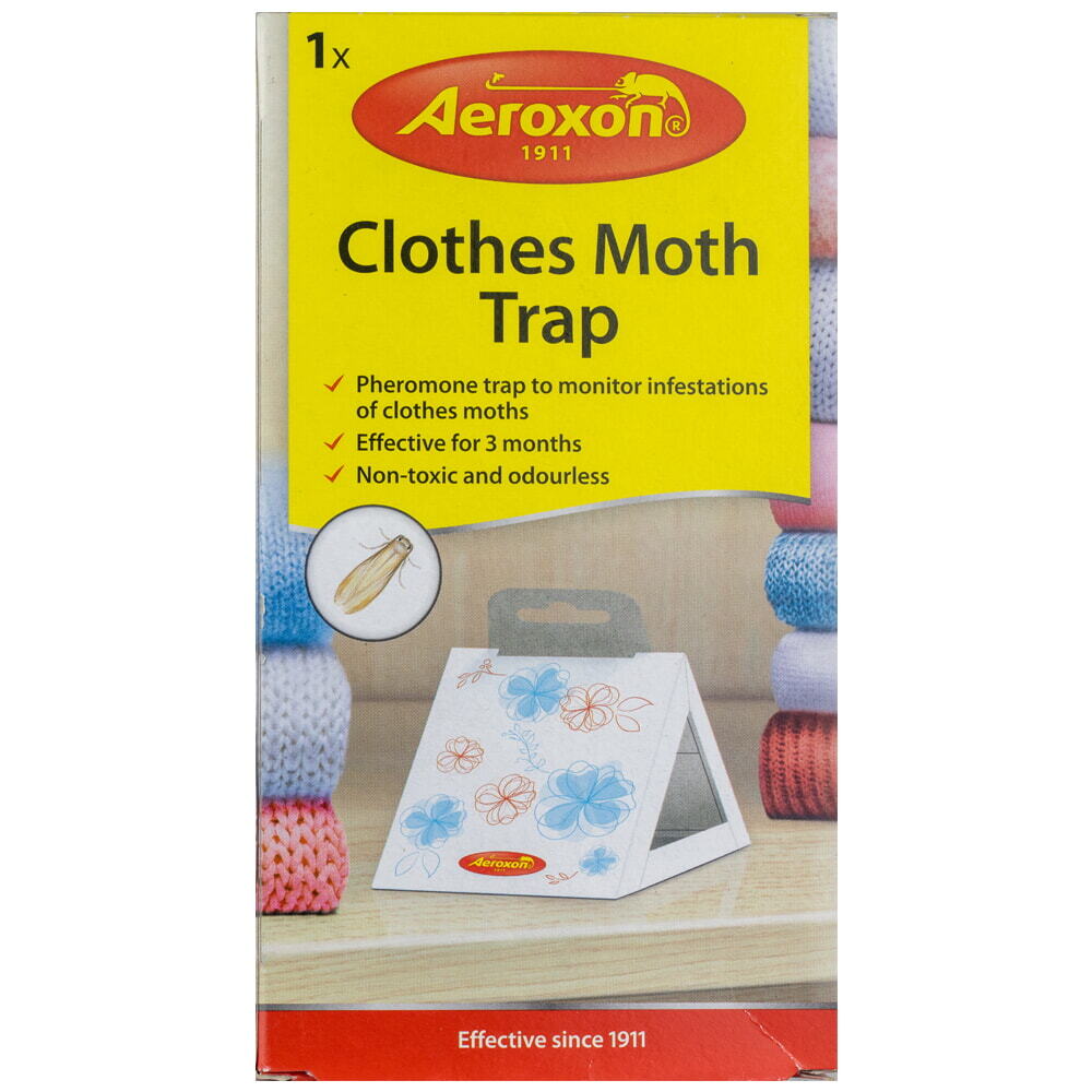 Aeroxon(Аэроксон)ClothesMothTrapклеевыеловушкидляодежноймоли,1ловушка1шт