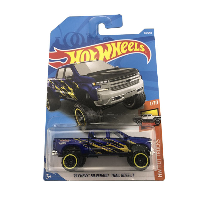 Машинка Hot Wheels коллекционная (оригинал) 19 CHEVY SILVERADO TRAIL BO...