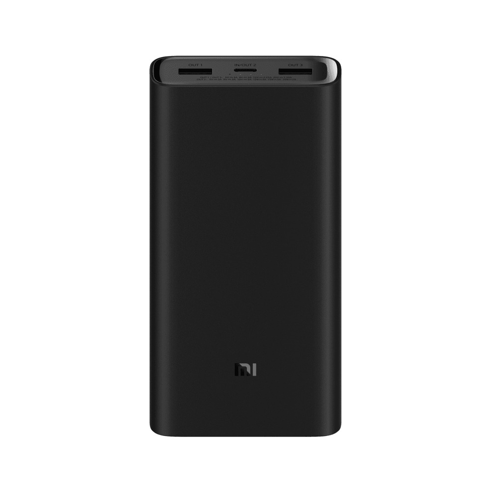 ПовербанкMi50WPowerBank20000BHR5121GLчерный(внешнийаккумулятор)