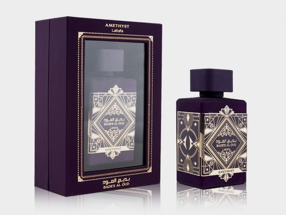 Lattafa Perfumes Вода парфюмерная Bade'e Al Oud Amethyst 100 мл