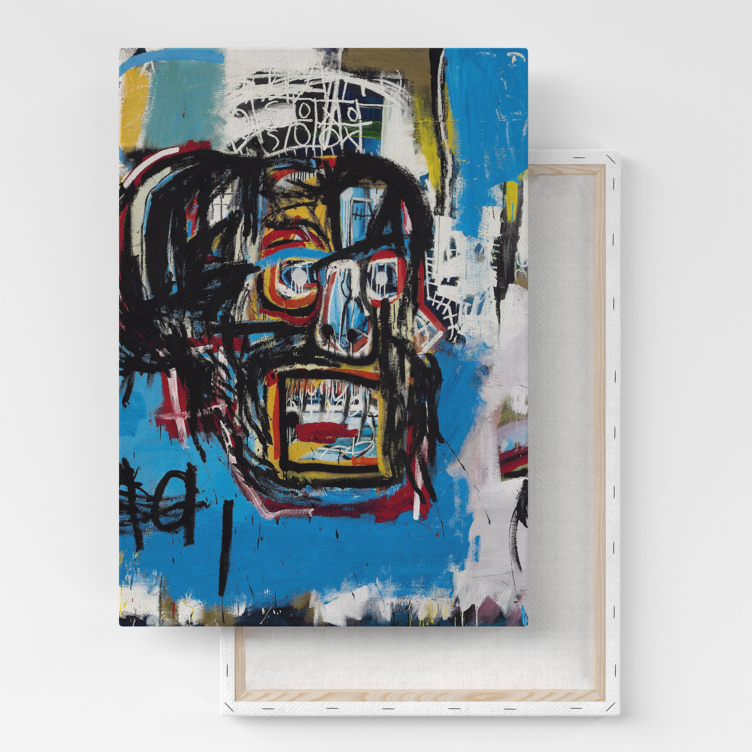 Картина на холсте, репродукция / Basquiat J.M. - Баския Жан-Мишель / Размер  60 x 80 см - купить по низкой цене в интернет-магазине OZON (505285975)