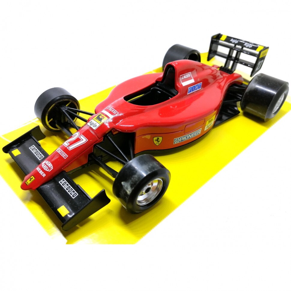 Formula 1 Ferrari F1 гоночный болид №27 J.Alesi Bburago 1/24 коллекционная  машинка 6101 - купить с доставкой по выгодным ценам в интернет-магазине  OZON (358064579)