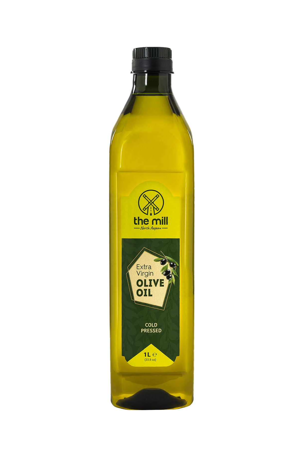 Нерафинированное оливковое масло холодный отжим Extra Virgin Olive Oil 1 л  (1000 мл) ПЭТ