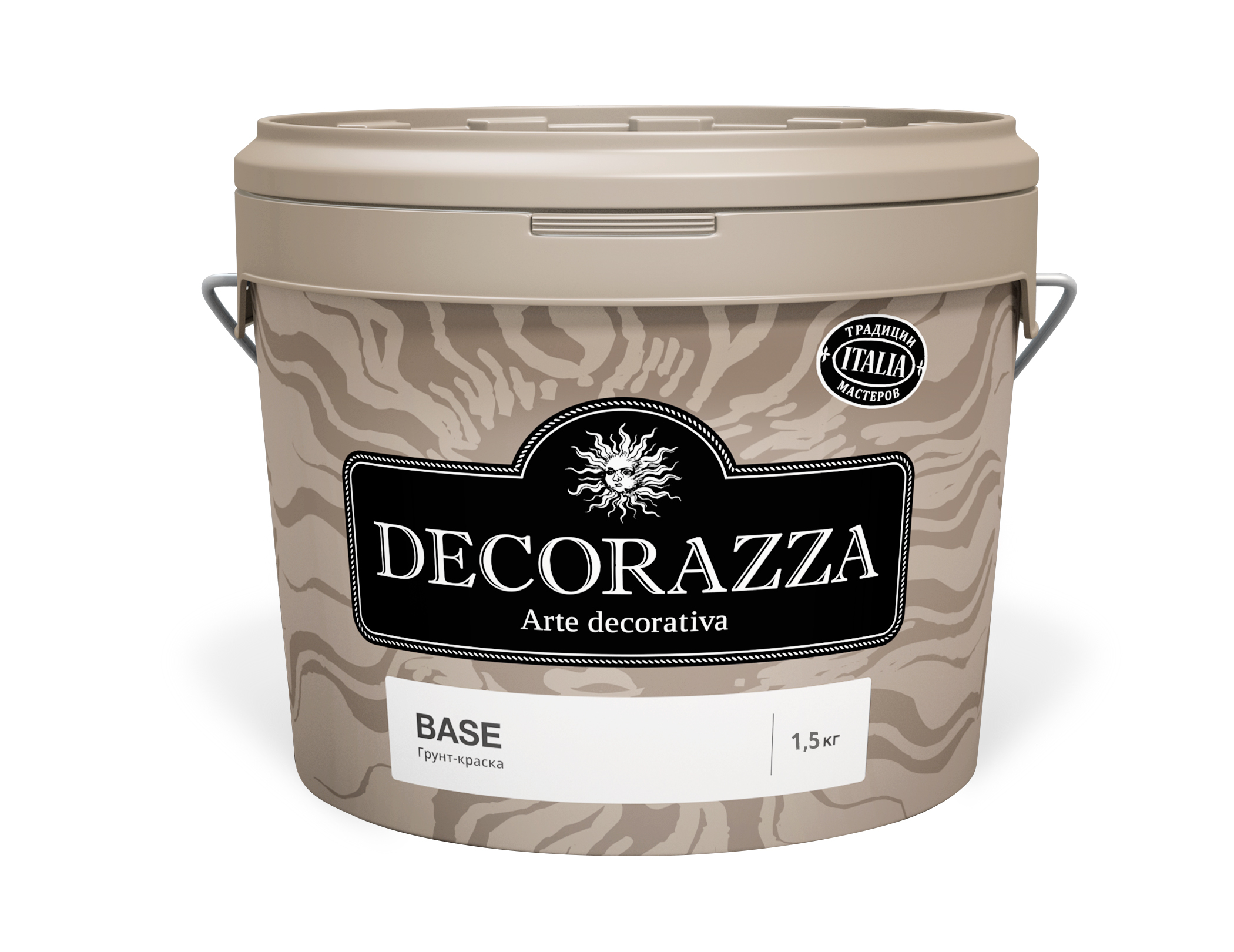 Грунт-краска Decorazza Base под декоративные покрытия 0.9 л