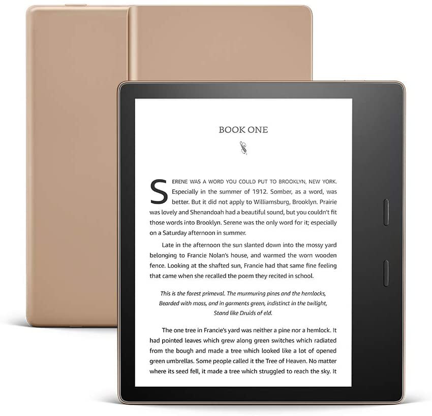 Amazon7"ЭлектроннаякнигаKindleOasis32019-202010thGen,безрекламы,золотой