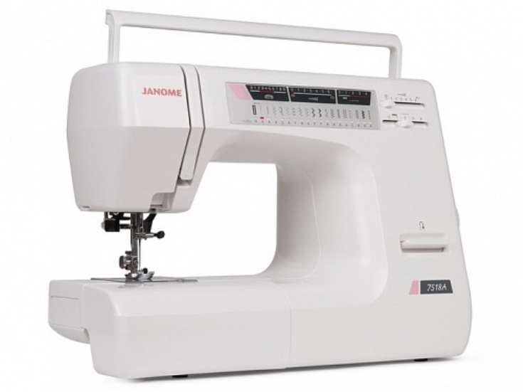 Швейная машина Janome 7518A белый