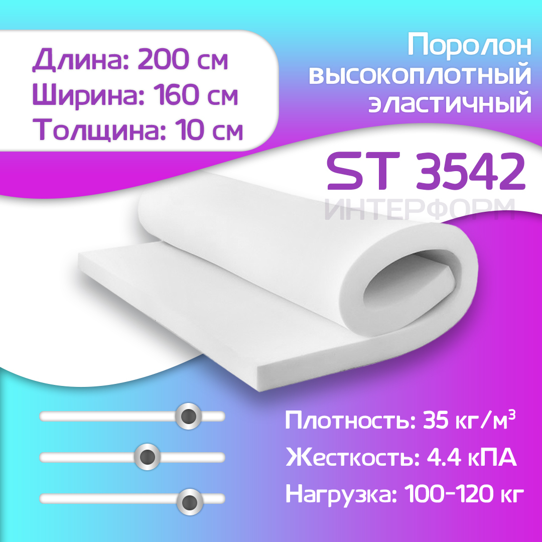 Поролон мебельный st2536 20см