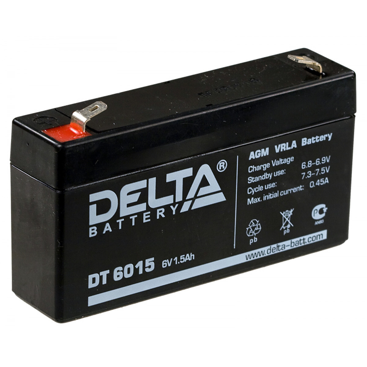Аккумулятор 06. Аккумулятор Delta DT 6015. Аккумулятор свинцово-кислотный 6v 1,5ah Delta DT 6015. Delta DT 6015 (6в/1.5Ач). Батарея аккумуляторная 6v / 3.3Ah Delta DT 6033.