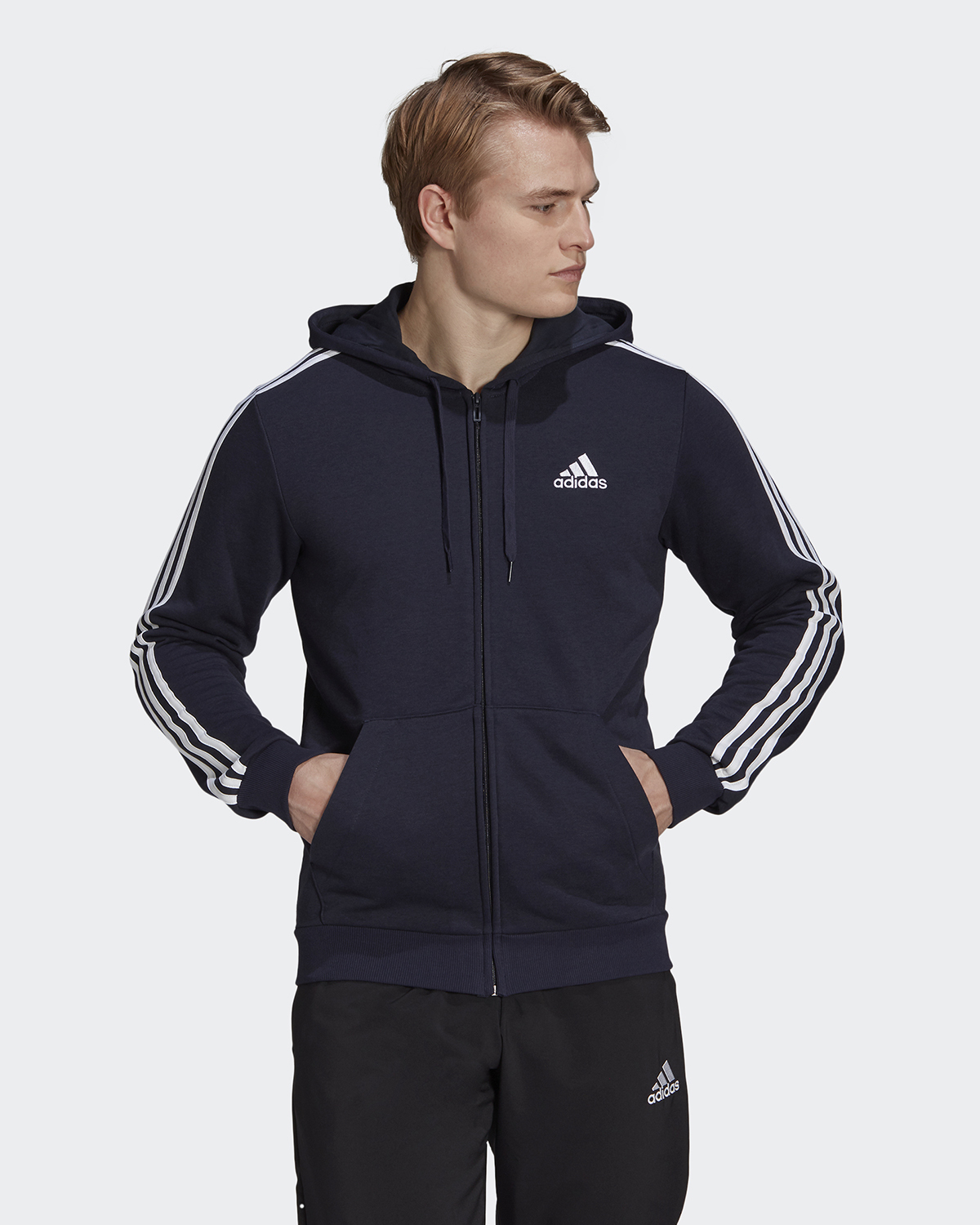 Adidas full zip store fleece jacket