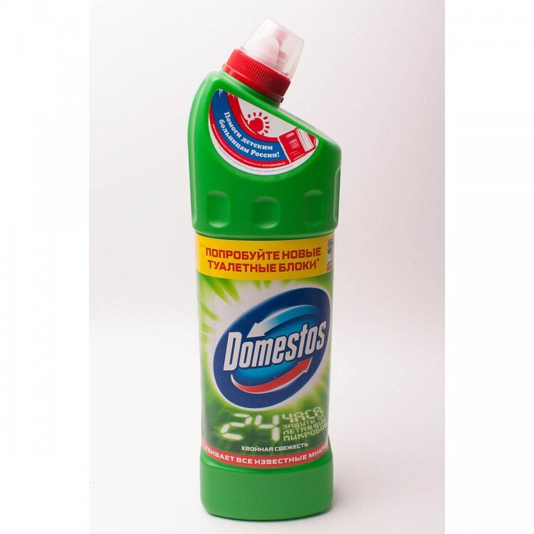 Чистящее средство для туалета domestos